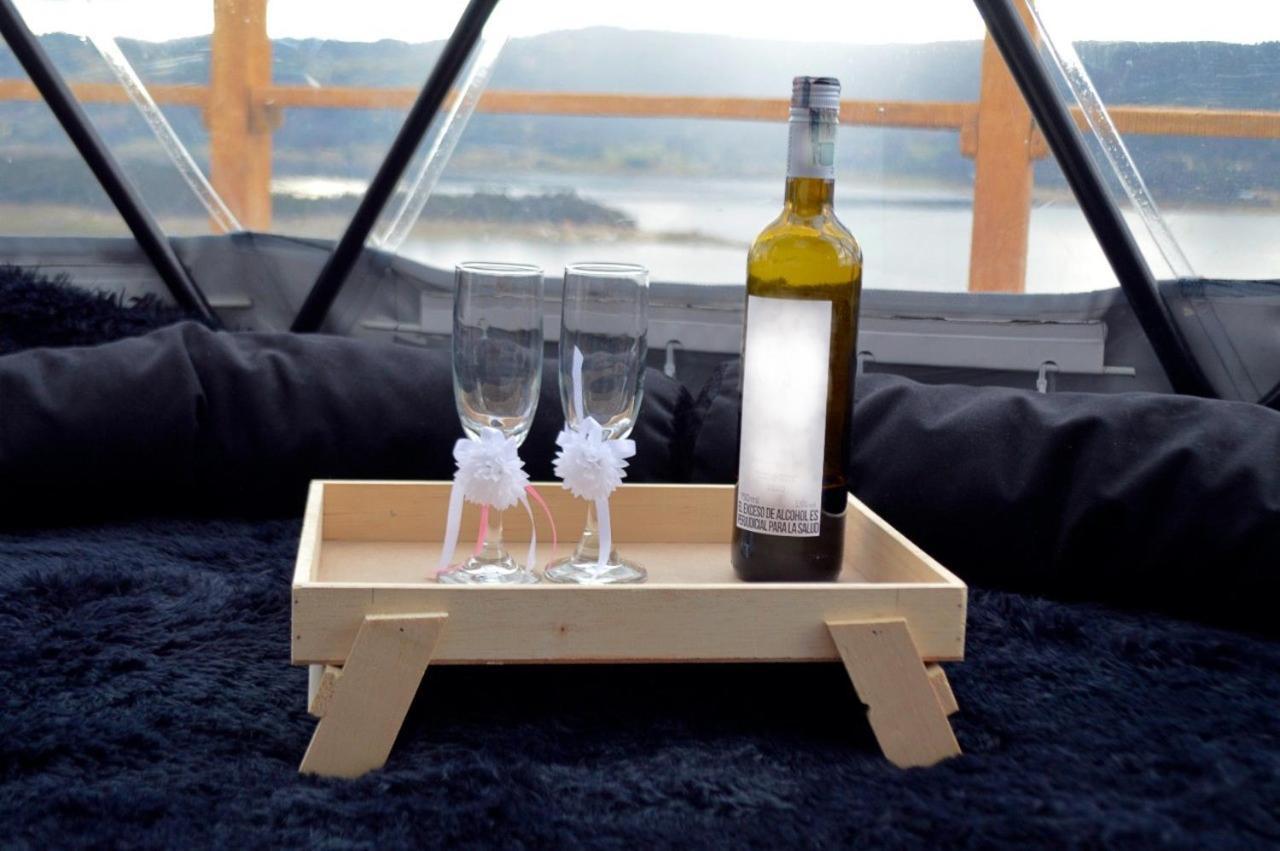 Glamping Wayra Villa Guatavita Buitenkant foto