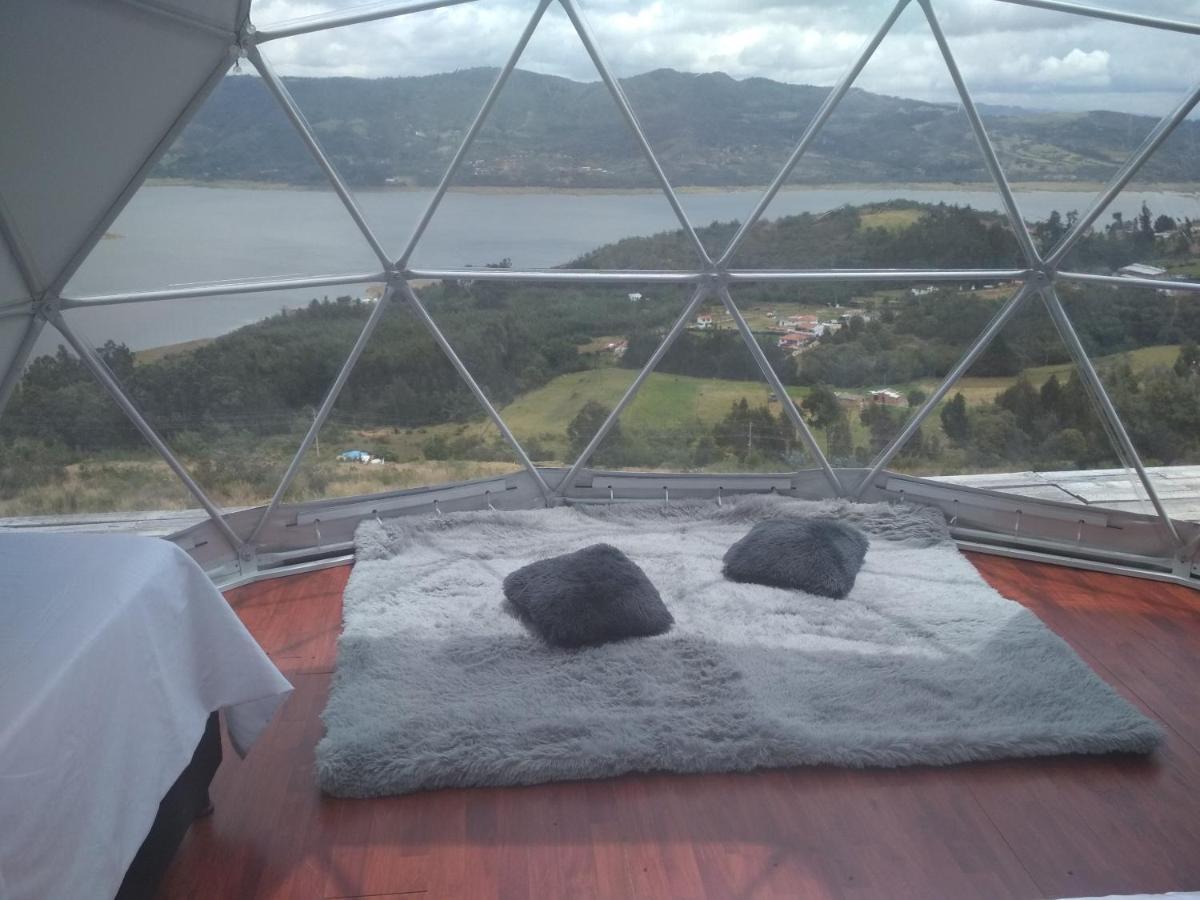 Glamping Wayra Villa Guatavita Buitenkant foto