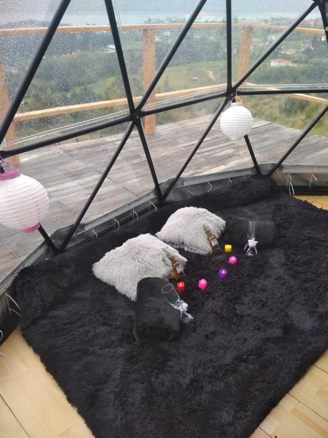 Glamping Wayra Villa Guatavita Buitenkant foto