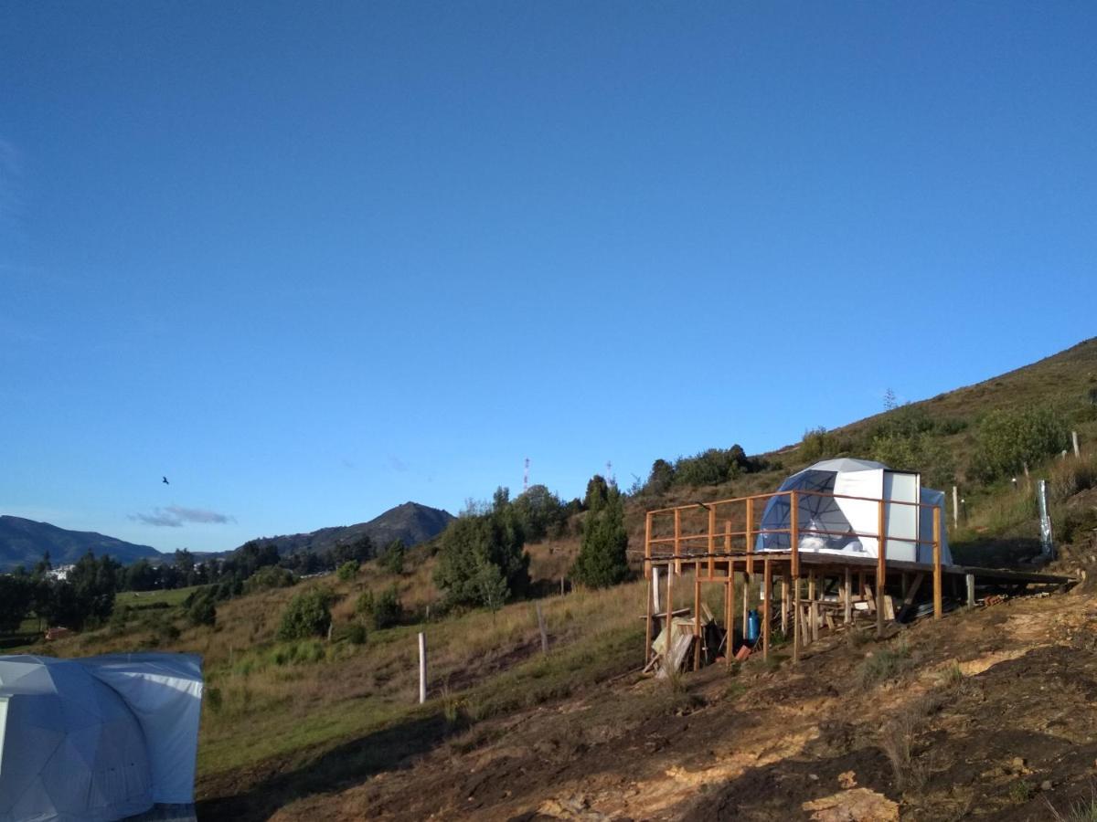 Glamping Wayra Villa Guatavita Buitenkant foto