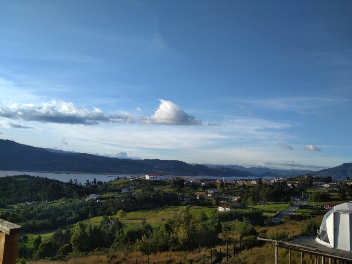 Glamping Wayra Villa Guatavita Buitenkant foto