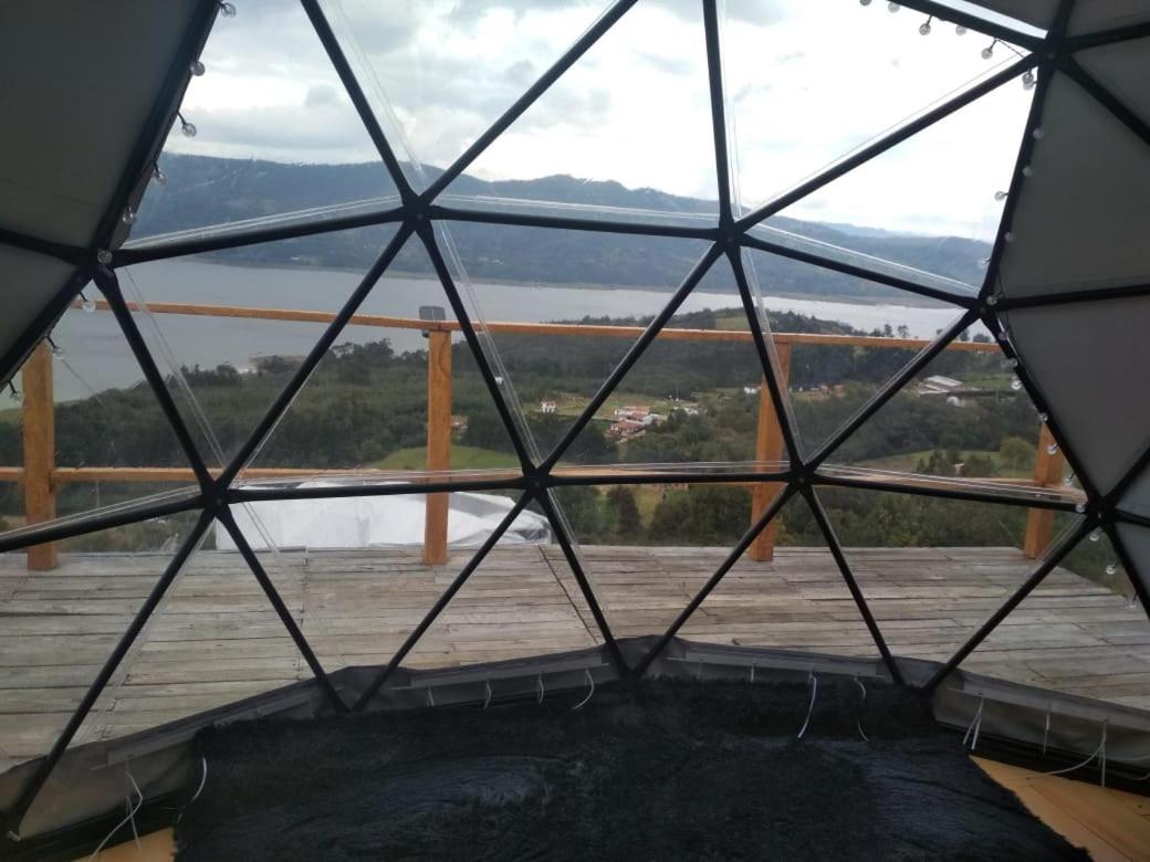 Glamping Wayra Villa Guatavita Buitenkant foto