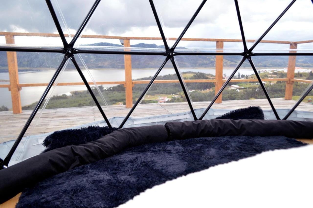Glamping Wayra Villa Guatavita Buitenkant foto