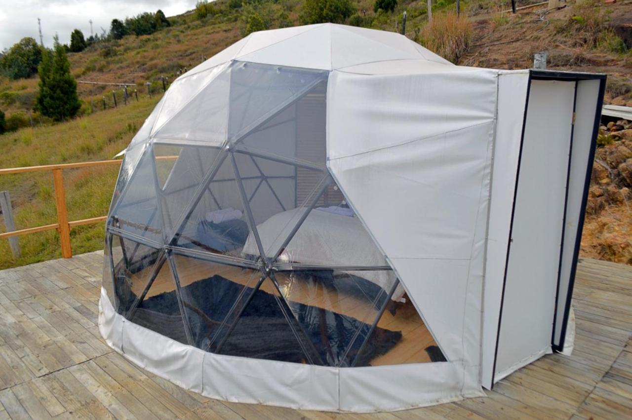 Glamping Wayra Villa Guatavita Buitenkant foto