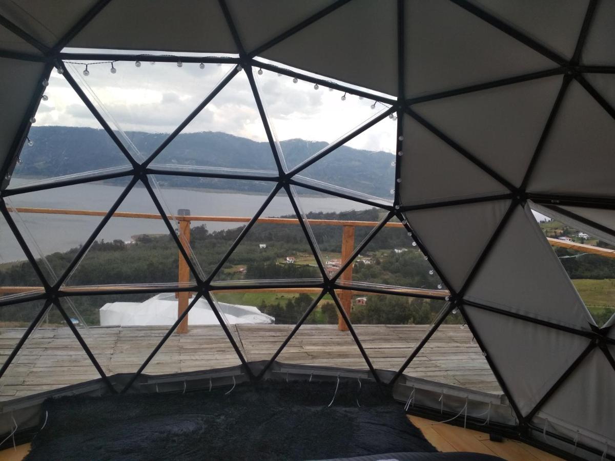 Glamping Wayra Villa Guatavita Buitenkant foto