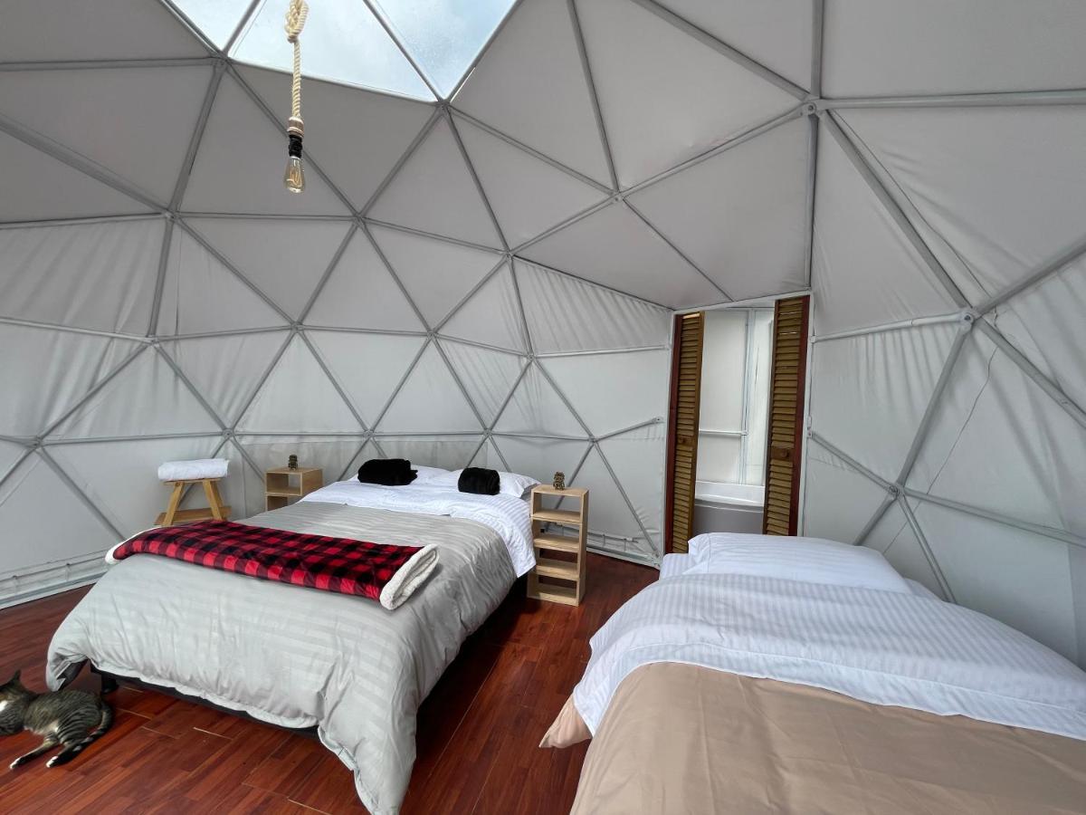 Glamping Wayra Villa Guatavita Buitenkant foto
